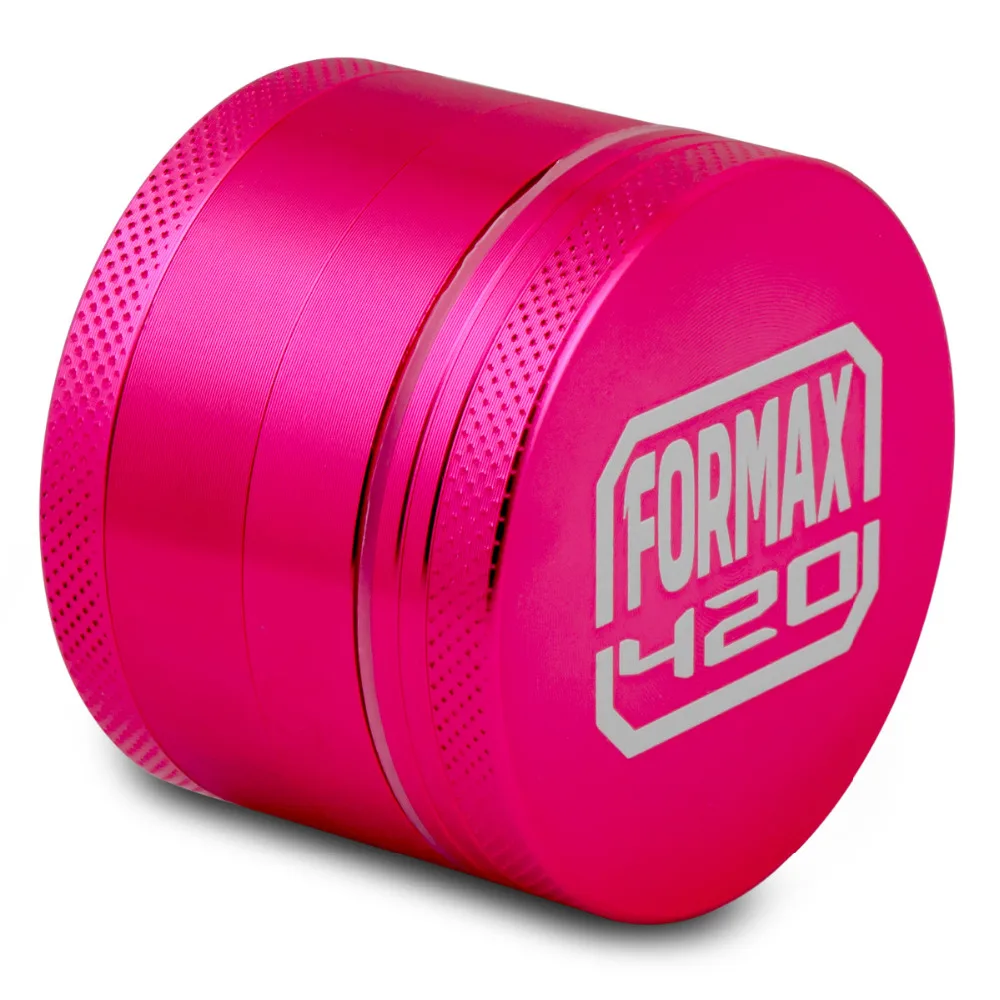Formax420 розовый алюминиевый измельчитель для трав с ЧПУ 4 лапсера 2 0 дюйма