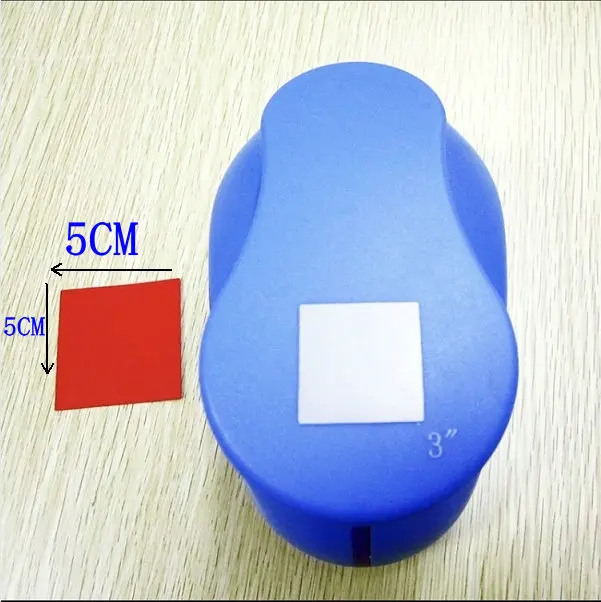 Buy free shipping 3 inch square (5cm*5cm )DIY craft punch scrapbook puncher