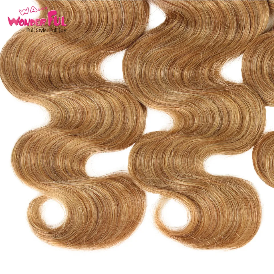 27/30 Bundles Body Wave Brazilian Hair Weave Bundles Remy Human Hair Extensions 1/3/4 Bundles 10 to 26 Inches