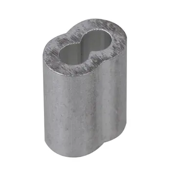 

Double Hole Aluminum M2 Sleeves Clip For 2MM Wire Rope Pack Of 300