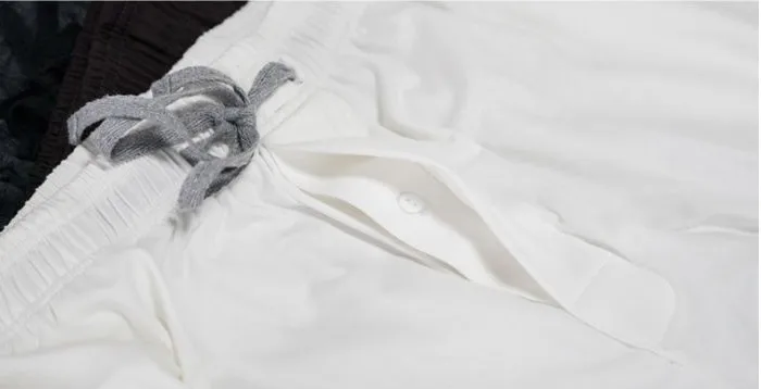 Мужская пижама и брюки из хлопка однотонная Повседневная свободная Мужская одежда для сна Новое поступление дышащая мягкая пижама брюки Домашняя одежда MA50167
