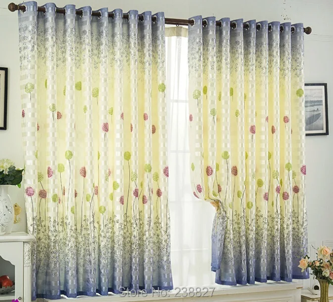 Curtains for the Living Room Child Bedroom Rideau Voilage Modern Cortinas Cocina Rideaux Kitchen Window Kids Curtain Tulle Door (6)