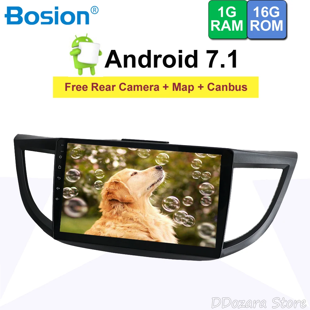 

10.1" Android 9.0 Car Multimedia Player GPS For HONDA CRV 2012 2013 2014-2016 audio car radio stereo navigator bluetooth 4G RAM