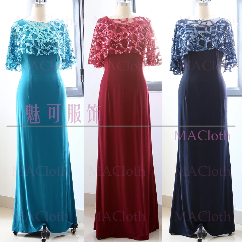 jersey mother of the bride dresses