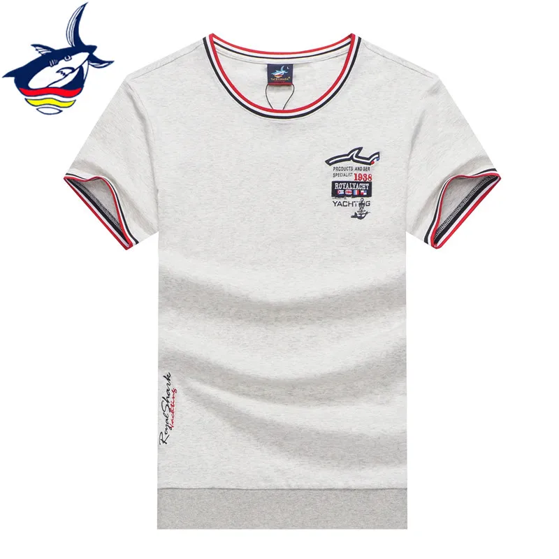 Мужская одежда летняя футболка с коротким рукавом мужская повседневная брендовая футболка Tace& Shark Мужская майка camisetas hombre