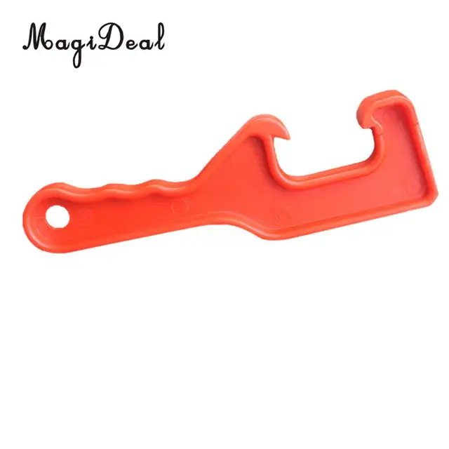 MagiDeal ABS Plastic Bottle Opener Gallon Bucket Pail Paint Can Lid Openers Opening Tool Yellow