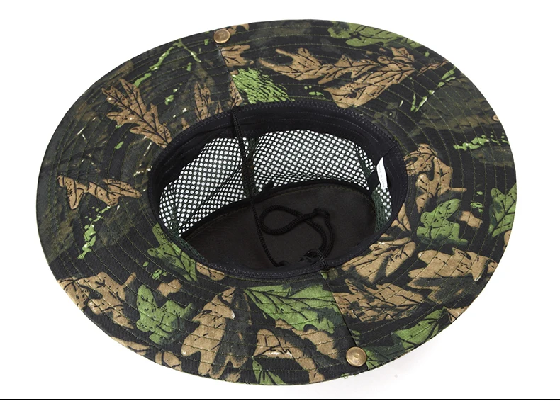 Unisex Women Mens Summer Casual Trendy Camouflage Net Beach Caps Panama Jazz Hat Foldable Sun Hat Cowboy Fedora Print Sunhat