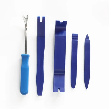 

Car Audio Conversion Tool 5-Piece Set With 4-inch Screwdriver Interior Door Rubber Buckle Removal Combination Set