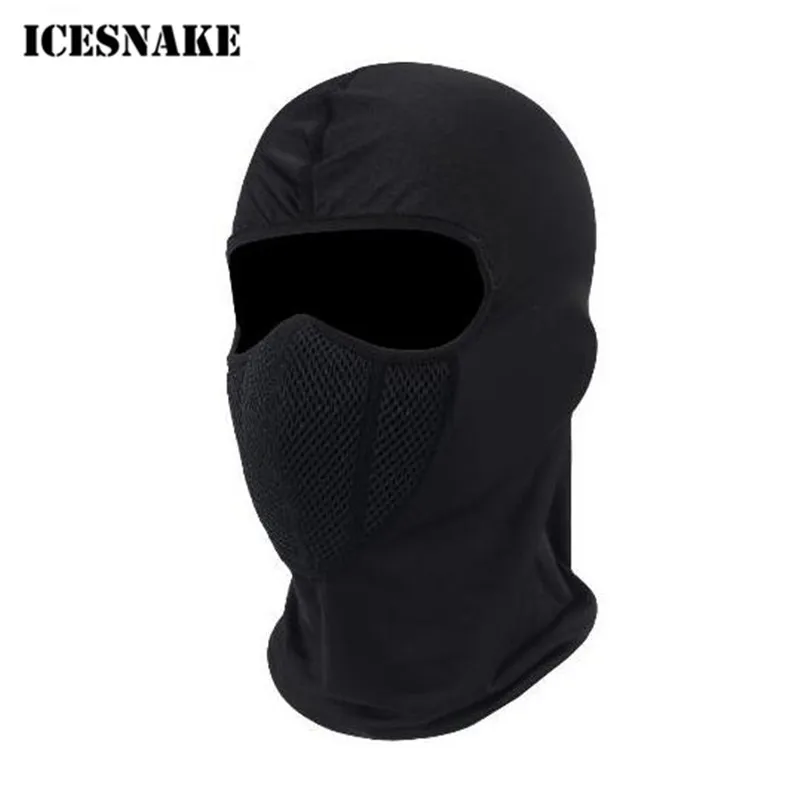 Велосипедная маска ICESNAKE для тренировок зимний теплый чехол на все лицо
