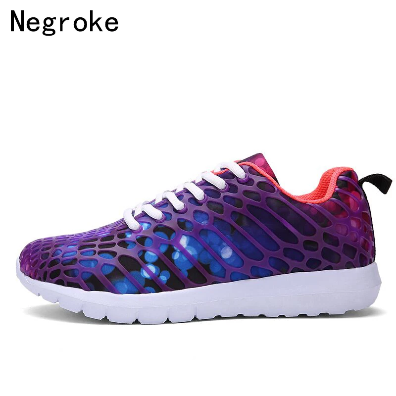 

Multicolor Unisex Casual Shoes Woman Breathable Sneakers Women & Men Lace-Up Zapatos De Mujer Couples Platform Tenis Feminino
