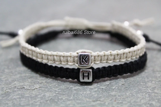 Custom Name Bracelet S His Hers Handmade Custom Name Bracelet S His Hers Handmade Boyfriend Friend Jewelry