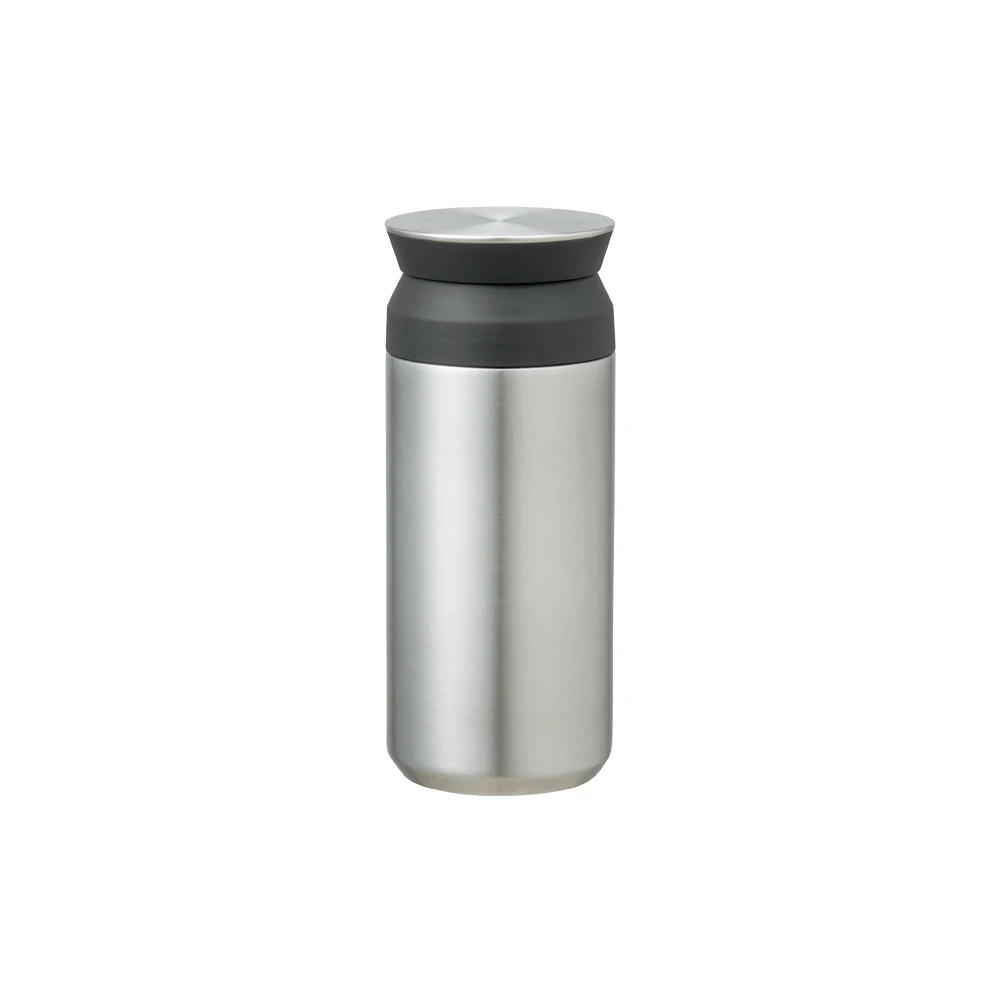 Kinto 350 мл/500 мл Термос из нержавеющей стали с двойными стенками, дорожный стакан для чая, кофе, напитков, бутылка, чашка - Цвет: Stainless steel350ml