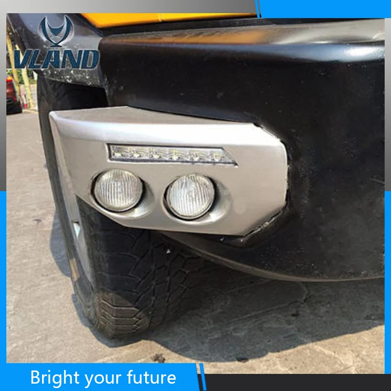 

2pcs Front Bumper for Toyota FJ Cruiser Daytime Running Light 2007-2014 LED Fog light with turn signal Lights