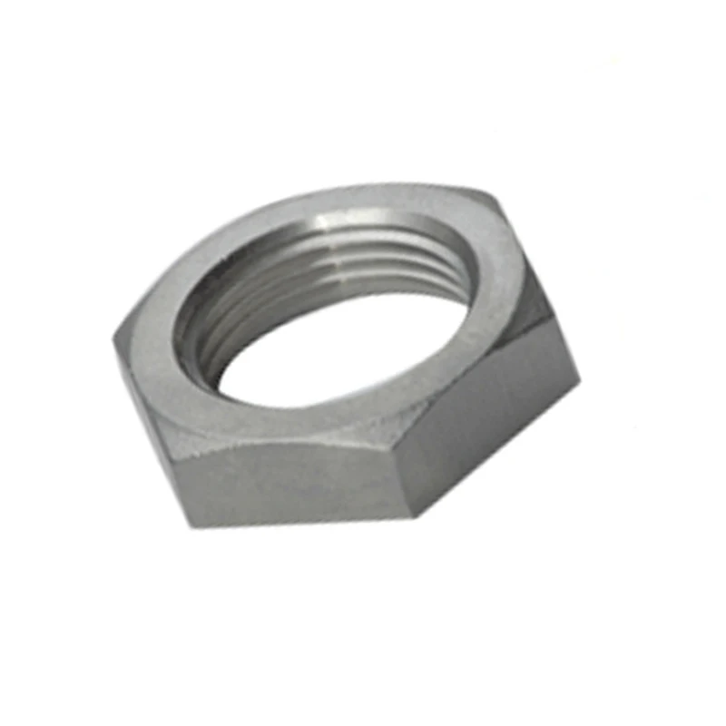 

3/4" BSP Female Thread 304 Stainless Steel Lock Nut Fit Pipe Fitting For Water Oil Air