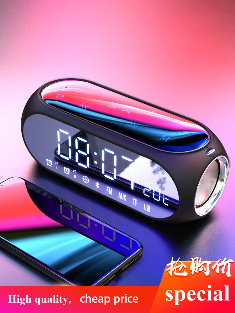 Новый Soaiy Мини Bluetooth динамик портативный беспроводной звуковая система