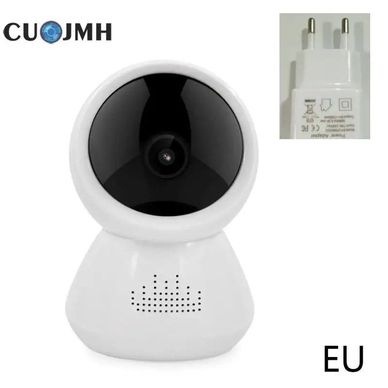 

1 Pcs EU 1080p Network Monitoring Camera Panoramic VR Wireless Camera Two Million Household Network Monitoring Camera