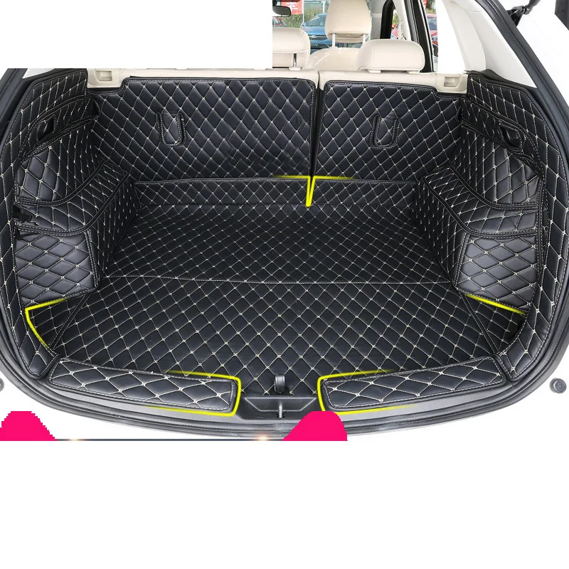 

lsrtw2017 fiber leather car trunk mat for mazda cx-5 cx5 2017 2018 2019 2nd generation