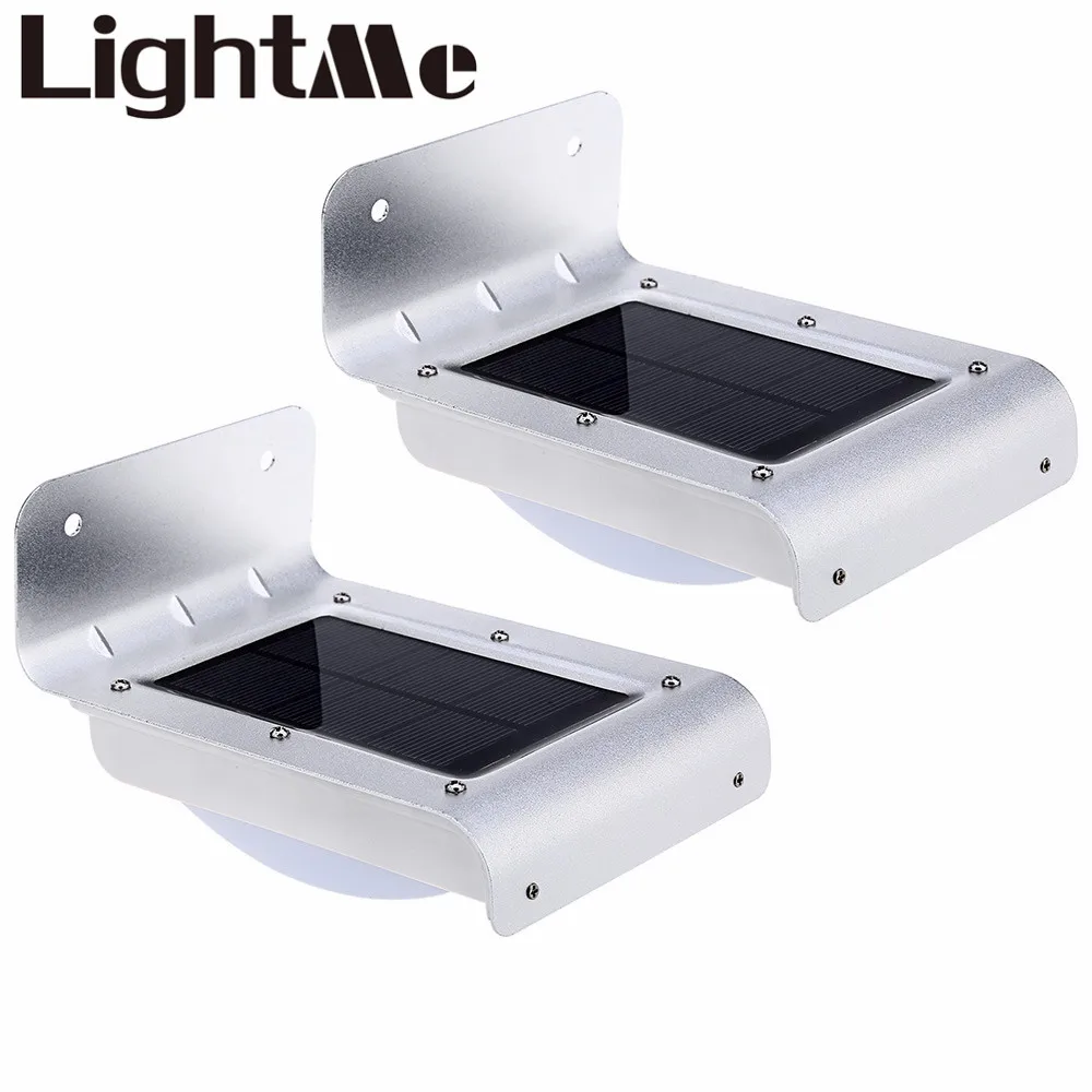 

2PCS Premium LED Solar Light Outdoor Light Waterproof Energy Saving Wall Light Motion Sensor Solar Lights for Garden Decoration
