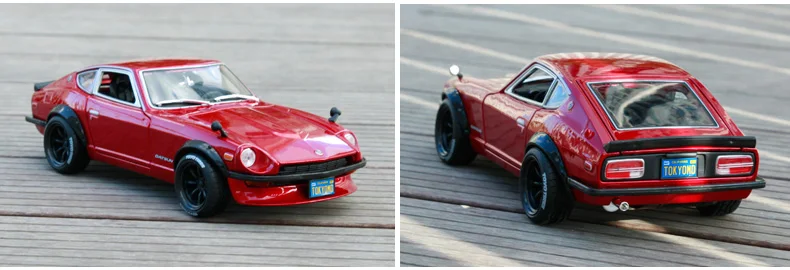 Maisto 1:18 1971 Nissan Datsun 240Z Devil's edition красный спортивный автомобиль литая модель автомобиля игрушка Новинка в коробке Новое поступление