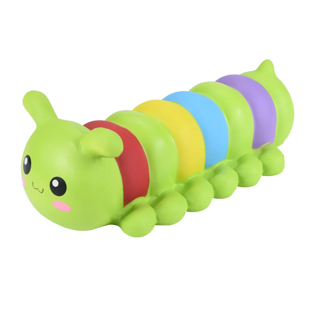 

17cm Jumbo Squishy Caterpillar Slow Rising Cream Scented Stress Relief Toy sensory toys for kids anxiety toys autism#3