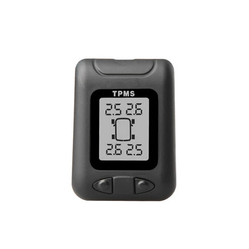 Built in Rechargeable Wireless TPMS Car Tire Pressure Monitoring System Auto Tyre Alarm System Tire Gauge Professional