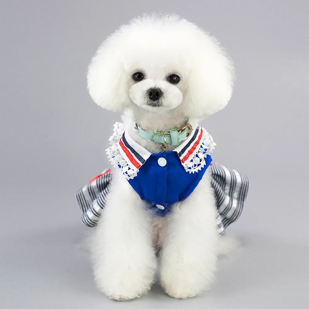 2019 новейший рубашка собаки красивый военный платье маленький галстук для собаки-узел милый костюм для животного