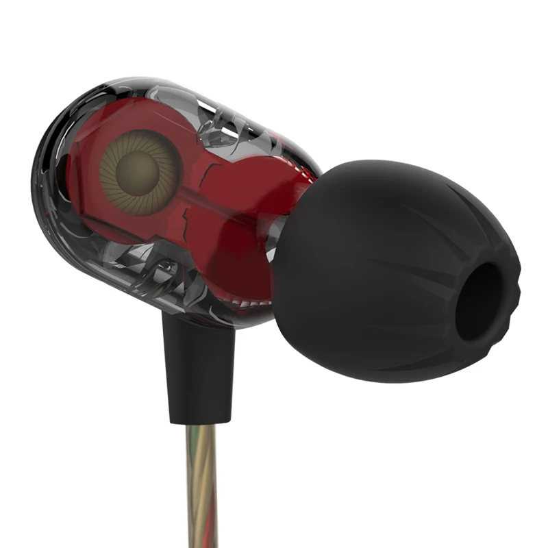 

KZ ZSE Special Dynamic Dual Driver Earphone In Ear Headset Audio Monitors Headphone Noise Isolating HiFi Music Sports Earbuds