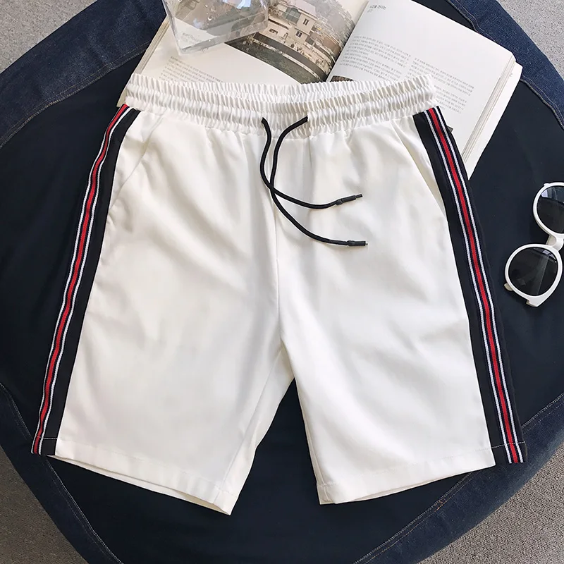 Новинка г. летние шорты для женщин для мужчин's beachCasual лоскутное порты и разъёмы ветер свободные хип хоп студенты подростки эластичные