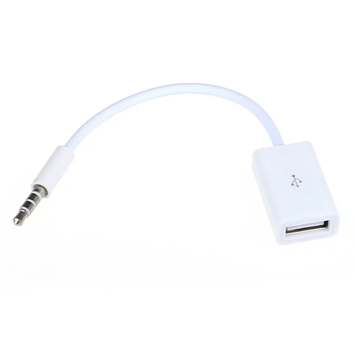 New2018 модные иммунитета 3 5 мм вспомогательный AUX аудио Jack в USB конвертер usb кабель