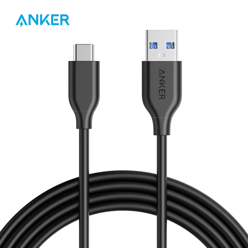 Anker USB C Cable  Powerline USB C to USB 3.0 Cable with 56k Ohm Pull-up Resistor for Samsung iPad Pro Sony LG HTC etc 1