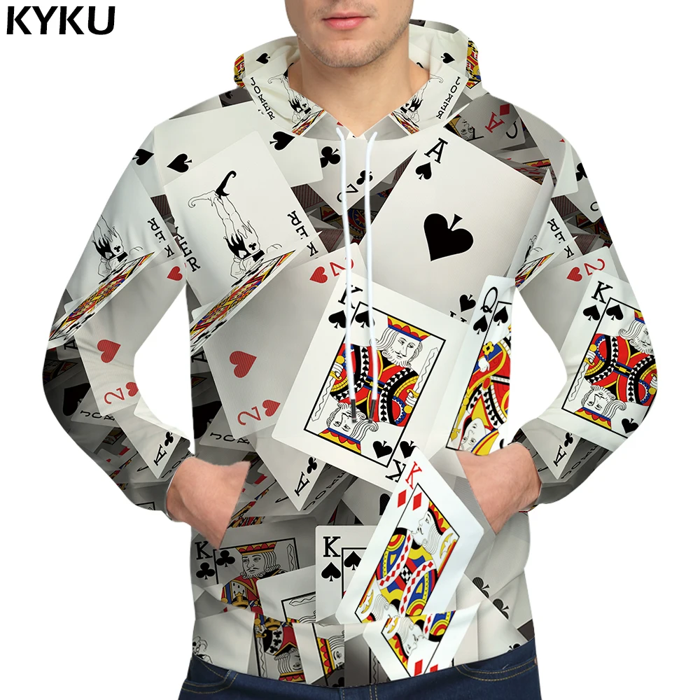 Kyku ماركة دولار هوديس المال عرق قميص مضحك 3d هوديس الهيب هوب هوديي الرجال بارد 2018 هودي