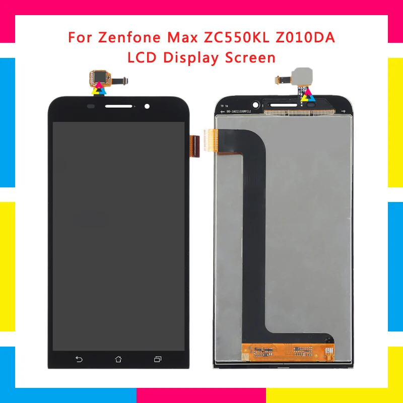 

LCD Display Screen With Touch Screen Digitizer Assembly For ASUS Zenfone Max ZC550KL Z010DA Replacement