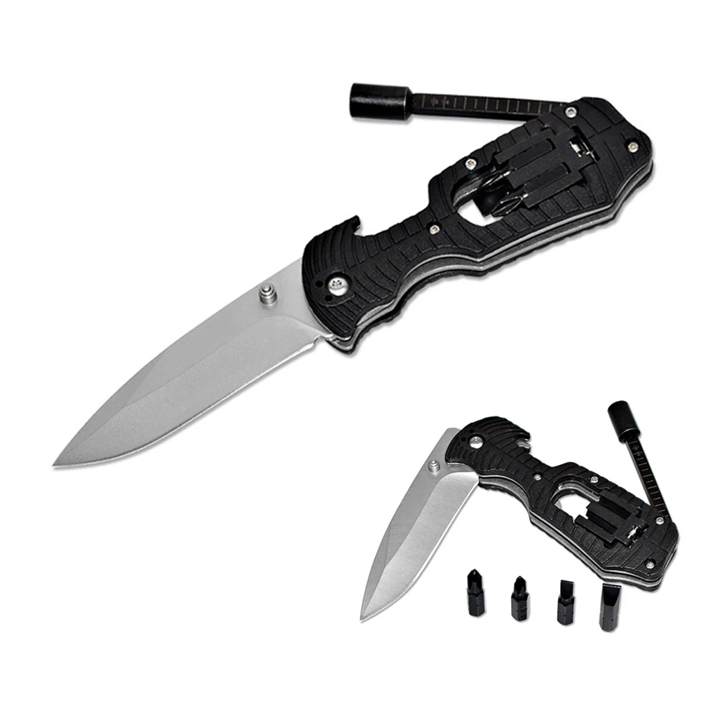 

Home Outdoor Portable Multifunction Folding Knife Phillips Screwdriver Tool Set