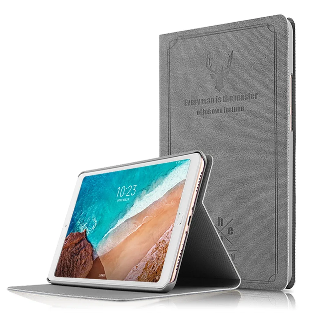 Ouhaobin чехол для Xiaomi Mi Pad 4 Plus 10 1 дюймов PU кожаный защитный с откидной подставкой