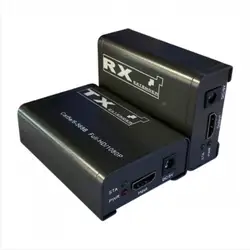 60 м HD 1080 P HDMI Extender 1x1 сплиттер HDMI отправителя и приемник с Cat6 RJ45 кабель ethernet Поддержка монитор Проектор HDTV HD60