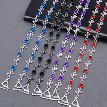 Новое нижнее белье, ремень на плечо, невидимый, нескользящий, со стразами, розовый, плечевой ремень, красивая спина, без слова, воротник, бюстгальтер, ремень