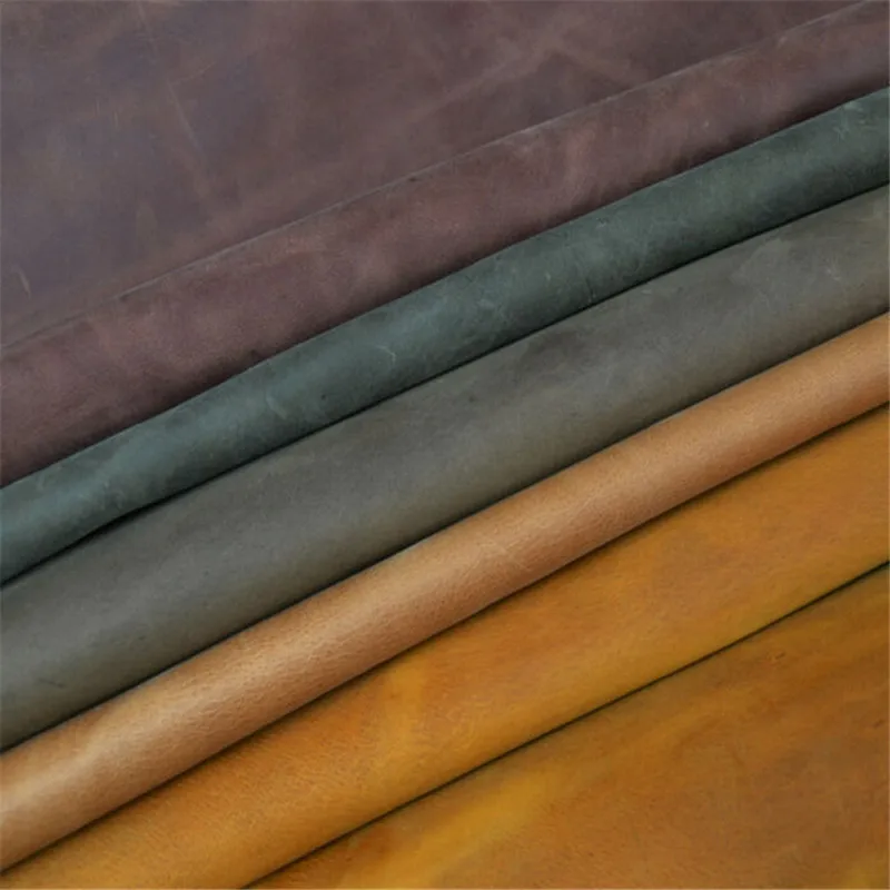

pick size 1.5 - 1.8 mm thickness cow skin Genuine Leather Crafts Accessories random color EH46-2