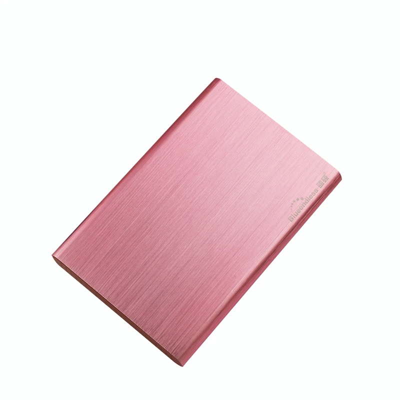 2 5 external 250G hard font b disk b font 5400rpm 8M sata rose gold aluminum