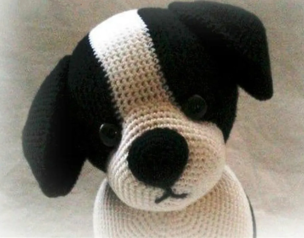 Игрушки для вязания крючком собаки amigurumi номер модели KO0012|Мягкие игрушки