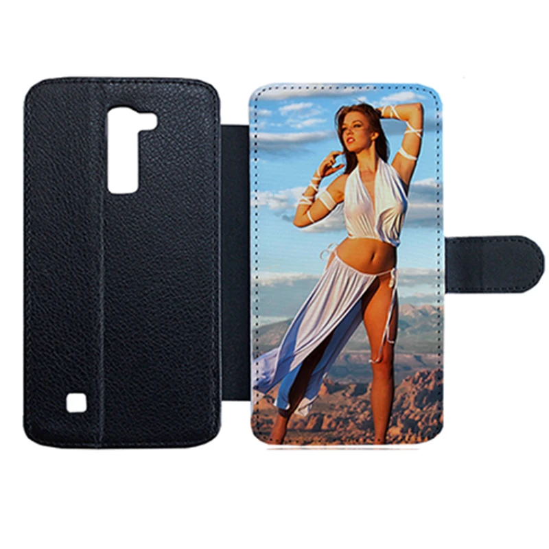 CUSTOM LG K10 FLIP LEATHER CASE 02