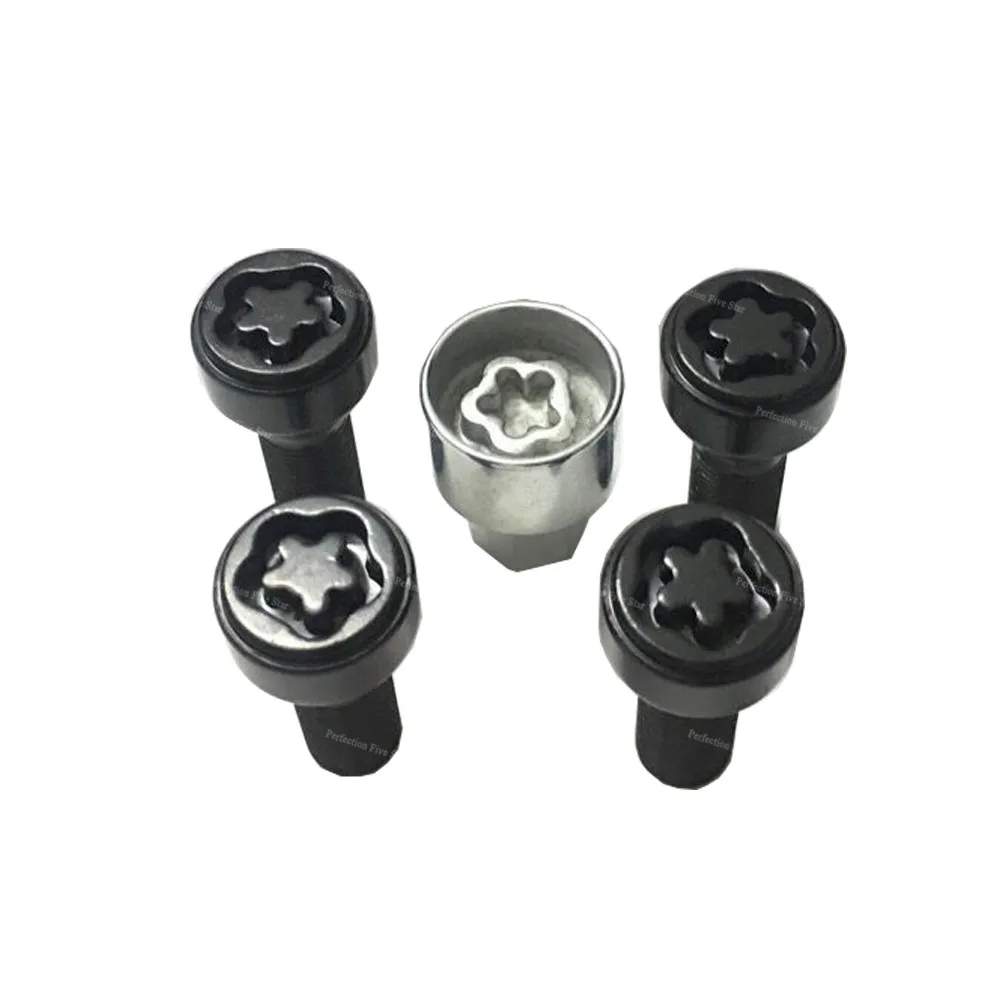 Комплект замков для автомобильных болтов M14x1.25 36136792851 BMW X3 X5 X6 5 / 7 Series F20 F30 F10 G30 2010 2011