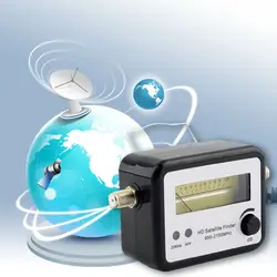 Шт. 1 шт. цифровой спутниковый сигнал Finder метр компас FTA ТВ приемник сигнала и искатель, горячий по всему миру и новейший в 2017 году
