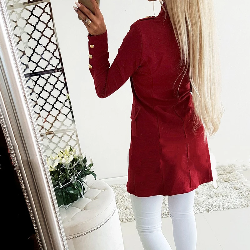 2018 جديد الإناث الحلو الوقوف طوق المرأة سترة نسائية ثقيلة ملابس الشتاء معطف المرأة الصلبة طويلة الأكمام معطف