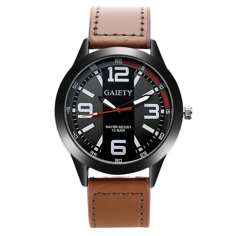 2018 Luxury Fashion Men Watches Retro Design Men's Watch Stainless steel Leather Band Analog Quartz Watches montre homme J28 (9)