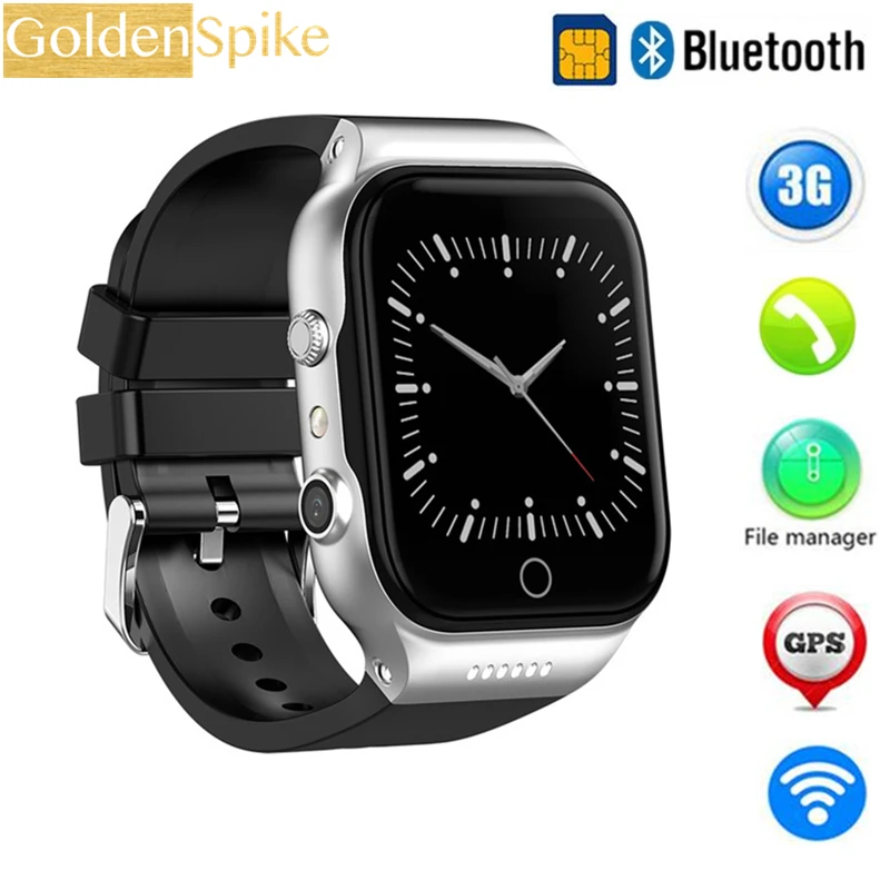 

GOLDENSPIKE Smart Watch X89 MTK6580 Android 5.1Dual Core Battery 600MAH 512mb+8GB GPS WiFi Bluetooth 4.0 Smart Watch for PK KW06