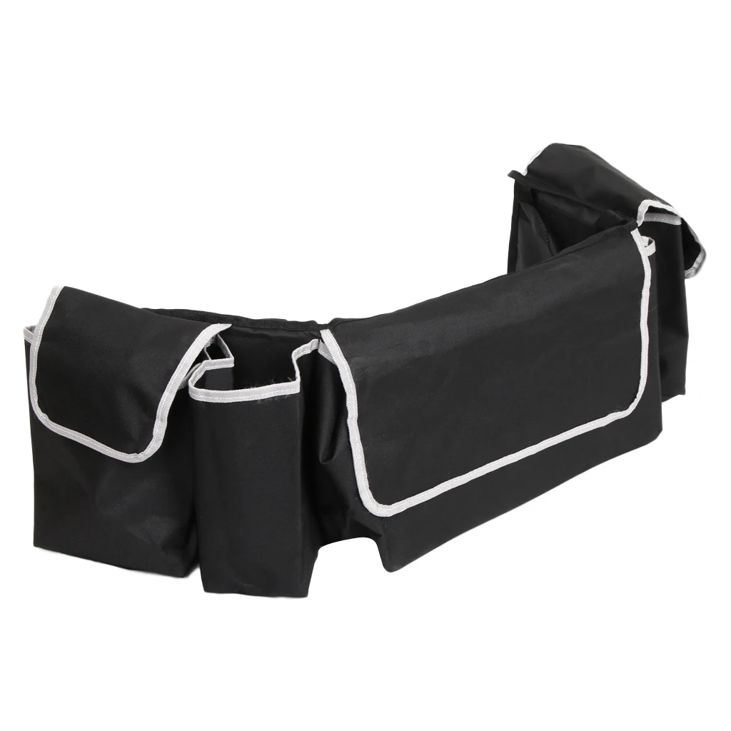 Car Seat Back Organizer Bag Interior Bag Hanger Trunk Organizer 4-Pocket for Camping Trip Picnic