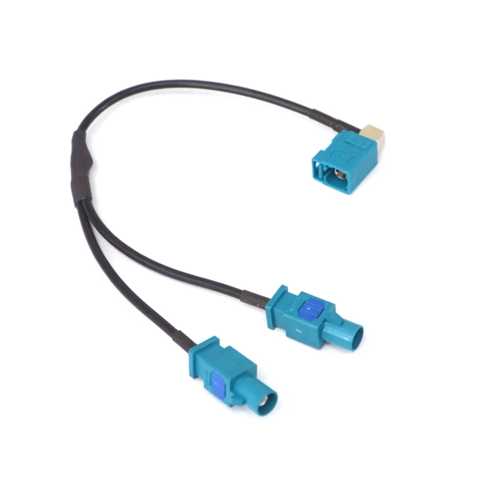 Female To Double FAKRA Male Cable Compatible with VW Radio YAntenna