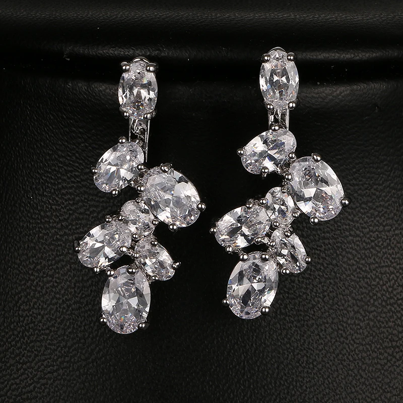 Emmaya мода два способа носить Висячие белые золотые цвета CZ Новое поступление великолепный дизайн для женщин подарок