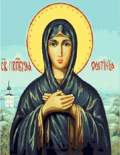 DIY painting by numbers art canvas painting for living room wall framed 40x50cm figure painting of Icon