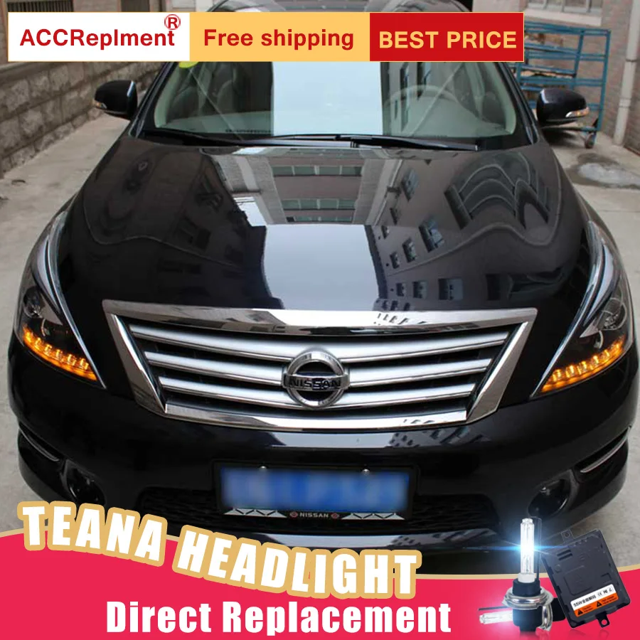 2 шт. светодиодный светодиодные фары для Nissan Teana 2008 2012|Фара авто в сборе| |